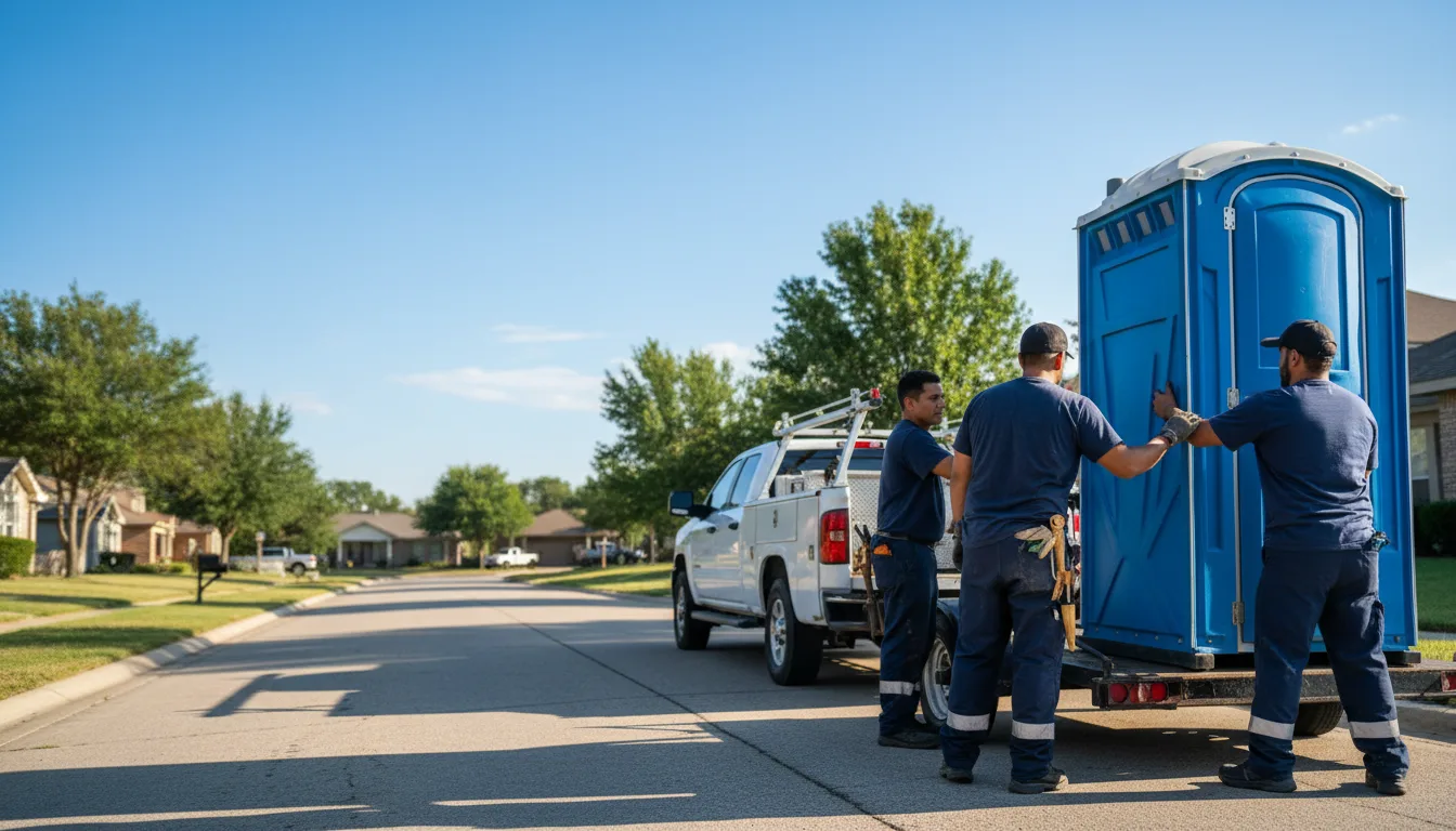 Portable Toilet Rental in Serena, IL near me